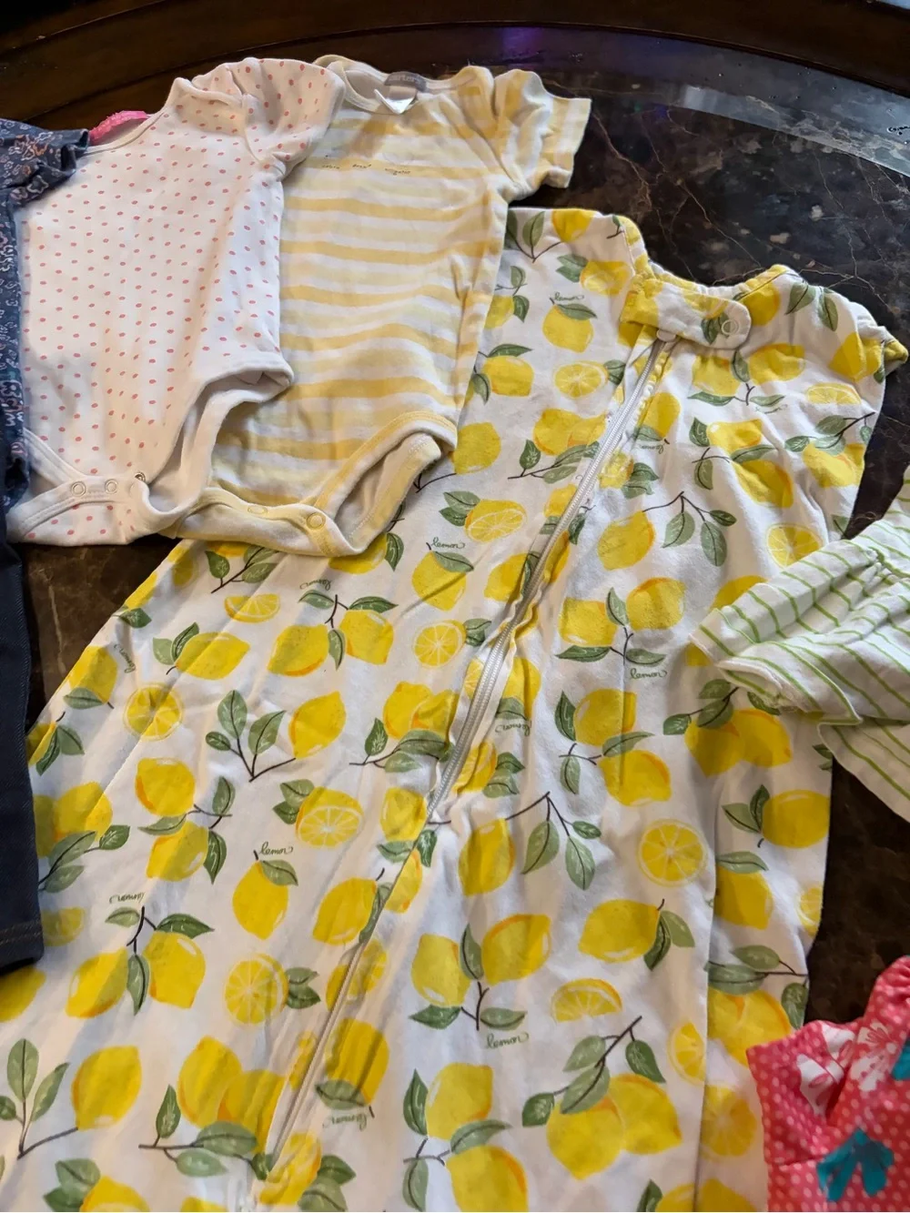 Baby girl summer clothes bundle
